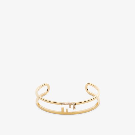 O’Lock Bracelet - Gold-coloured bracelet | Fendi