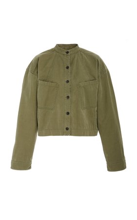 Flynn Herringbone utility cotton jacket by Marissa Webb | Moda Operandi