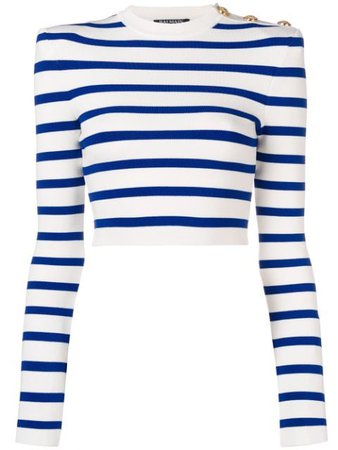 Balmain striped sweater