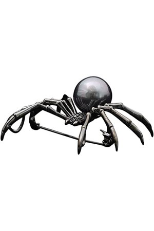 Amazon.com: Spider Brooch Pin Halloween Jewelry For Women Black Spider Jewelry Men Victorian Realistic Pins: Clothing