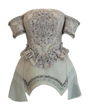 @lollialand- white luxury dress