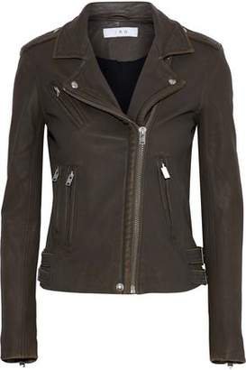 Dark Brown Leather Jacket Womens - ShopStyle