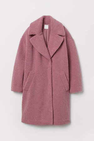 Pile coat - Pink
