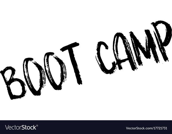 Boot camp rubber stamp Royalty Free Vector Image
