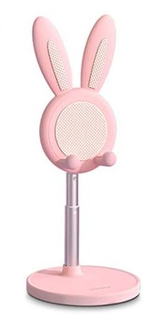 bunny pink decor cute kawaii rabbit png home phone stand