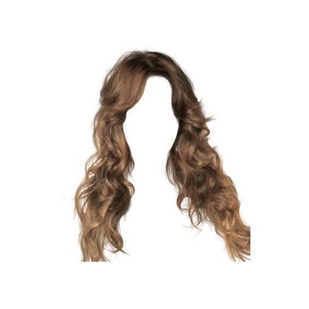 curly wavy long brown hair