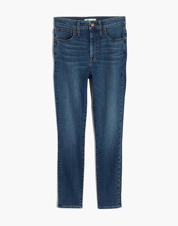 Curvy High-Rise Skinny Crop Jeans in Dalstrom Wash