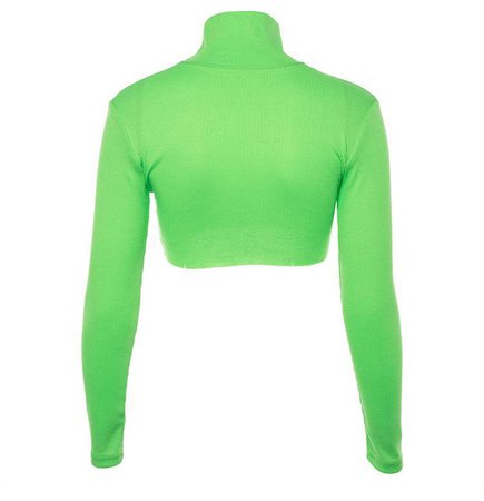 green cropped turtleneck - Google Search