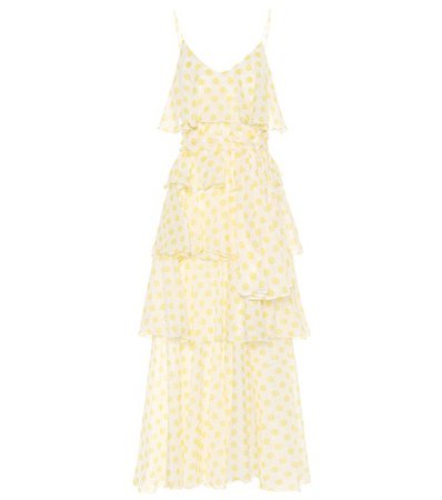 Imann polka-dot cotton dress