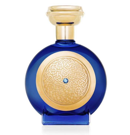 Sapphire perfume bottle