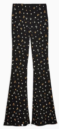 Topshop ditsy trousers