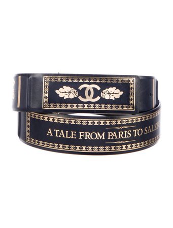 Chanel Paris-Salzburg Leather Belt - Accessories - CHA329302 | The RealReal