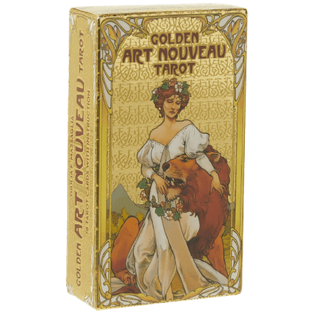 GOLDEN ART NOUVEAU TAROT - CARDS GUILIA MASSAGLIA