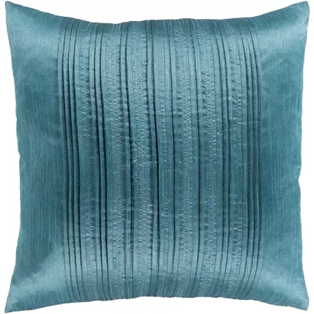 Shop Josune Metallic Teal Feather Down or Poly Filled Throw Pillow 18-inch - On Sale - Free Shipping On Orders Over $45 - Overstock.com - 18072958