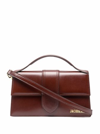Shop Jacquemus Le grand Bambino leather bag with Express Delivery - FARFETCH