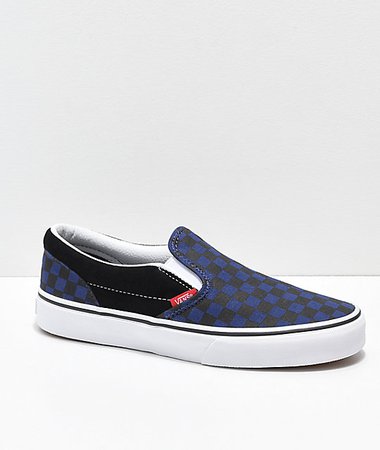 black and blue checkered vans - Google Search