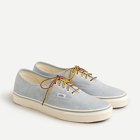 J.Crew: Vans® For J.Crew Washed Canvas Authentic Sneakers For Men
