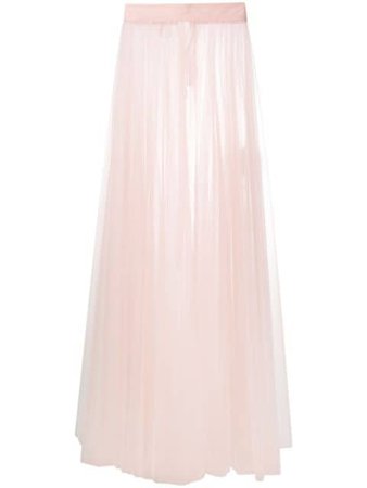 Loulou Sheer Tulle Maxi Skirt - Farfetch
