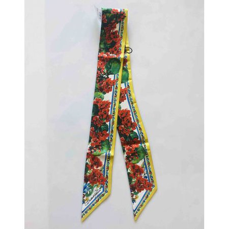 Silk scarf Dolce & Gabbana Multicolour in Silk - 14409976