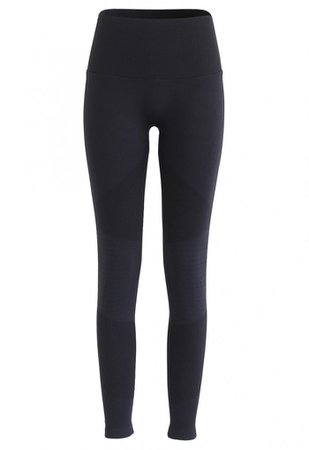 High-Rise Fitness Yoga Leggings in Black - NEW ARRIVALS - Retro, Indie and Unique Fashion