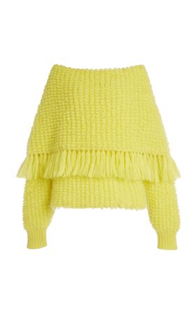 Fold-Over Knit Sweater By Stella Mccartney | Moda Operandi