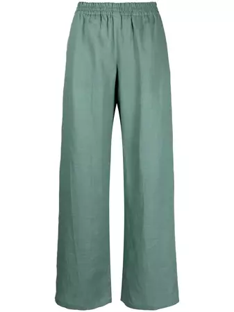 Emporio Armani high-waisted wide-leg Trousers - Farfetch