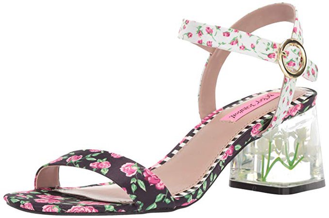 Amazon.com | Betsey Johnson Women's Livvie Sandal | Sandals