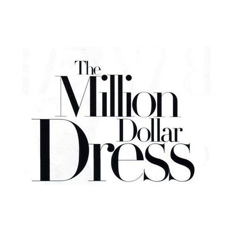 the million dollar dress