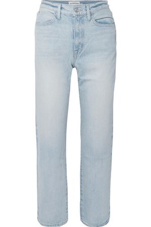 SLVRLAKE | London verkürzte, hoch sitzende Jeans mit geradem Bein | NET-A-PORTER.COM
