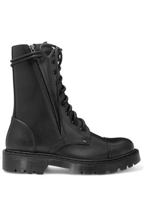Vetements | Lace-up leather ankle boots | NET-A-PORTER.COM