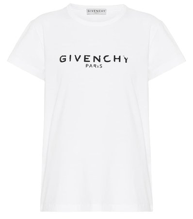 Vintage Logo Cotton T-Shirt - Givenchy | Mytheresa
