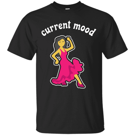 Present Disposition Emoji Model Dancing Lady Tshirt - Kasablanco