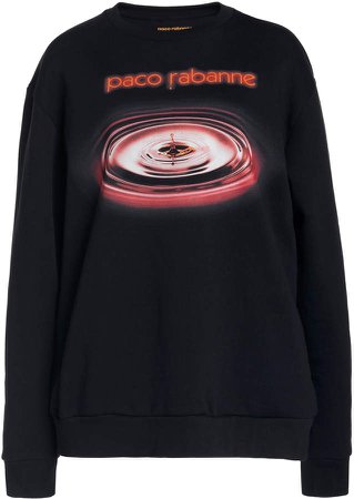Paco Rabanne Printed Cotton Sweatshirt