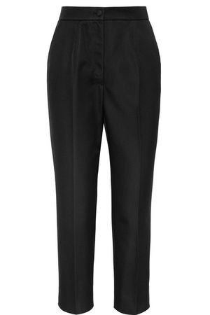 Dolce & Gabbana | Silk-blend straight-leg pants | NET-A-PORTER.COM