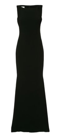 formal black dress