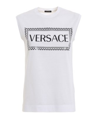 Versace Logo Tank Top