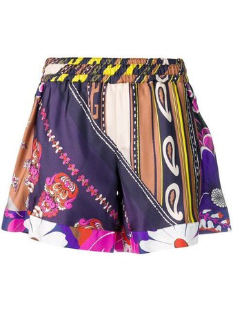 Chloé Printed Shorts - Farfetch