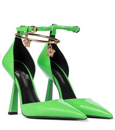 versace green heels - Pesquisa Google