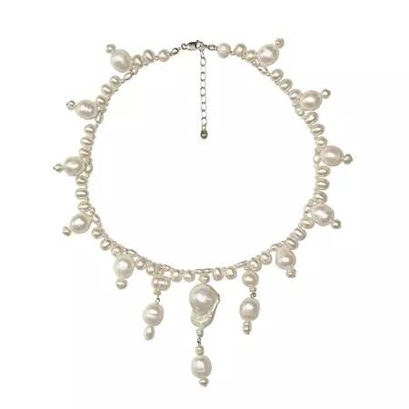Sigh Freshwater Pearl Necklace | RKA | Wolf & Badger