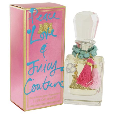 Juicy Couture Peace Love & Juicy Couture Eau De Parfum Spray for Women 1.7 oz - Walmart.com