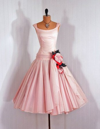 dress pink 1950s