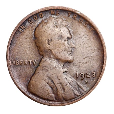 wheat cent 1923 coin