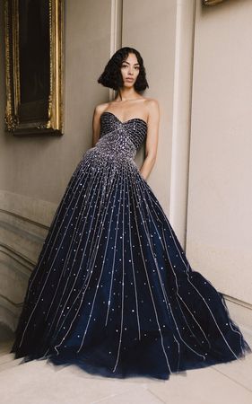 Embellished Strapless Ball Gown By Monique Lhuillier | Moda Operandi