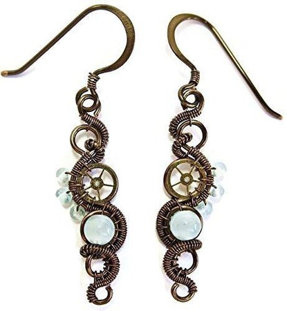 steampunk earrings - Google Search