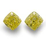 Amazon.com: Buying Choices: 0.64 Carat Fancy Intense Yellow Loose Diamond Natural Color Cushion Cut Pair GIA