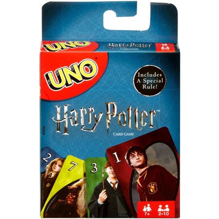 UNO Harry Potter Themed Card Game for 2-10 Players Ages 7Y+ - Walmart.com - Walmart.com