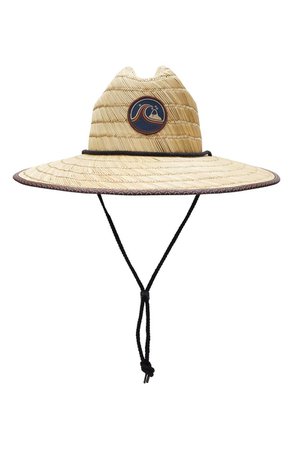 Quiksilver Dredged Straw Lifeguard Hat | Nordstrom