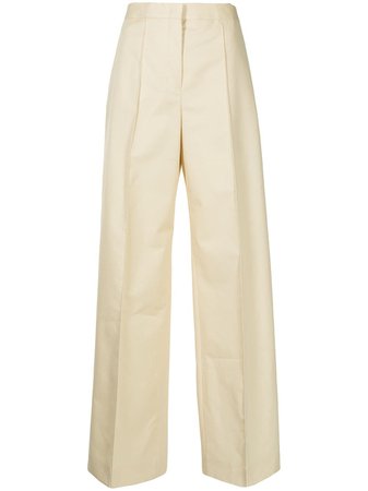 Jil Sander high-waist wide-leg Trousers - Farfetch
