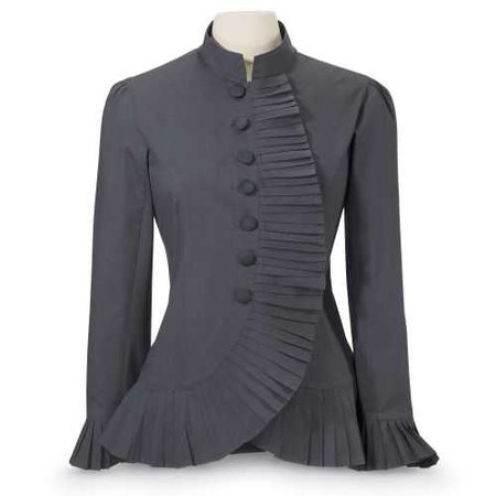 Victorian Studded Cutaway Jacket - Women’s Romantic & Fantasy Inspired Fashions