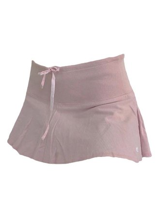 Pink Y2K Mini Tennis Skirt